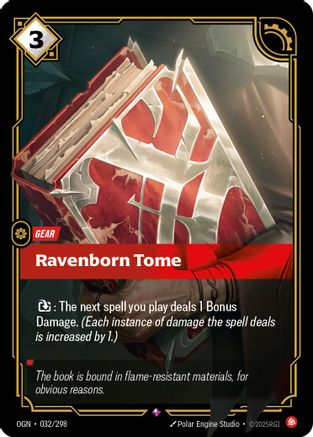 Image of Ravenborn Tome (032/298) - Origins