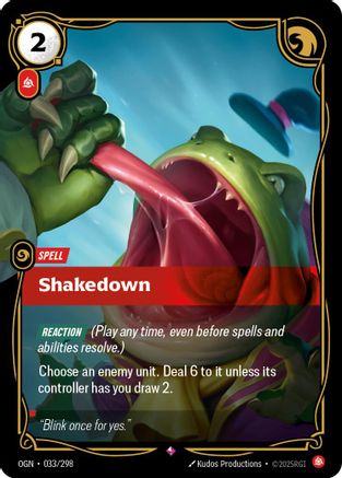 Image of Shakedown (033/298) - Origins