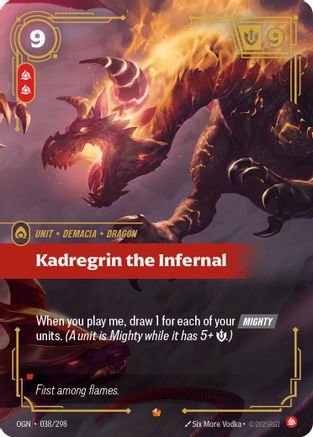Image of Kadregrin the Infernal (038/298) - Origins