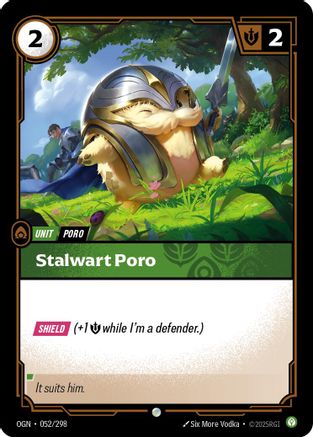 Image of Stalwart Poro (052/298) - Origins