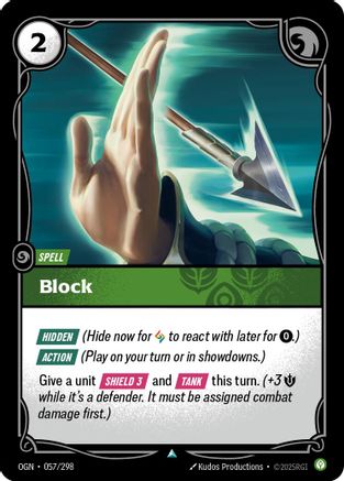 Image of Block (057/298) - Origins Foil