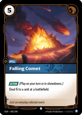 Image of Falling Comet (085/298) - Origins Foil