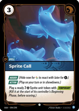 Image of Sprite Call (094/298) - Origins