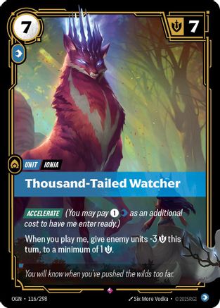 Image of Thousand-Tailed Watcher (116/298) - Origins
