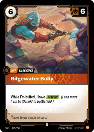 Image of Bilgewater Bully (125/298) - Origins Foil