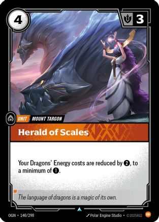 Image of Herald of Scales (140/298) - Origins