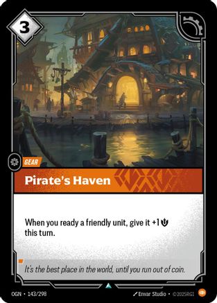 Image of Pirate's Haven (143/298) - Origins Foil