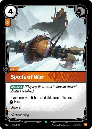 Image of Spoils of War (144/298) - Origins