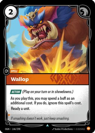 Image of Wallop (146/298) - Origins Foil