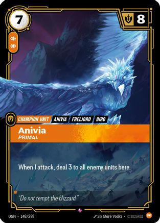 Image of Anivia - Primal (148/298) - Origins
