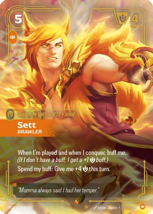 Image of Sett - Brawler (164/298) - Origins