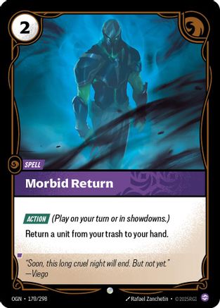 Image of Morbid Return (170/298) - Origins Foil