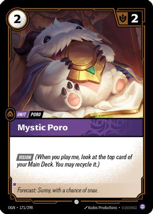 Image of Mystic Poro (171/298) - Origins Foil