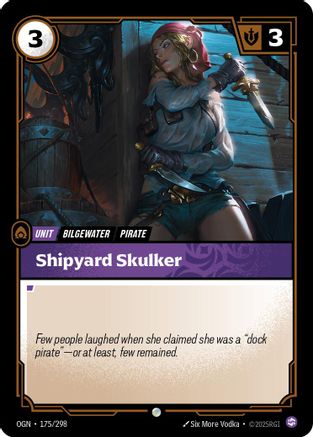 Image of Shipyard Skulker (175/298) - Origins Foil