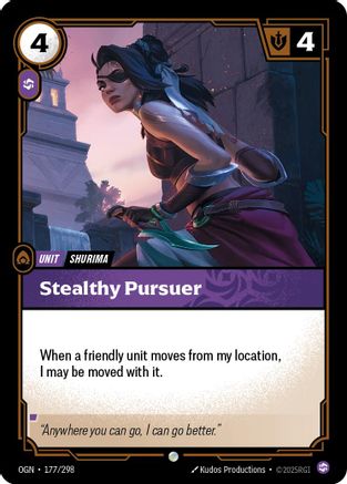 Image of Stealthy Pursuer (177/298) - Origins