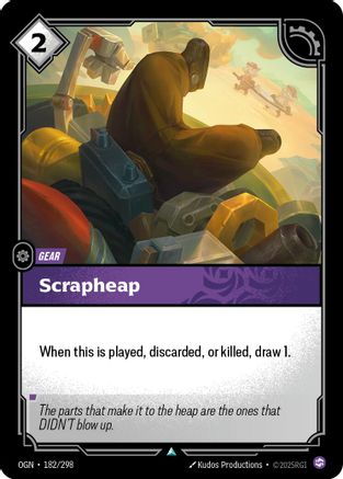 Image of Scrapheap (182/298) - Origins Foil