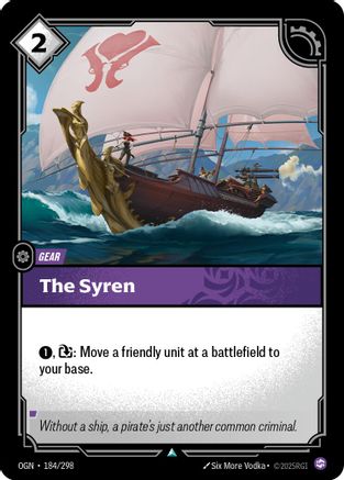 Image of The Syren (184/298) - Origins Foil