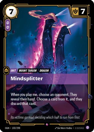 Image of Mindsplitter (192/298) - Origins
