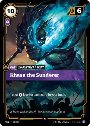 Image of Rhasa the Sunderer (195/298) - Origins