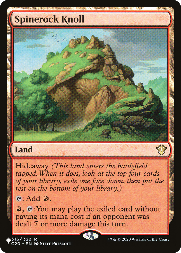 Image of Spinerock Knoll (LIST-316) - The List