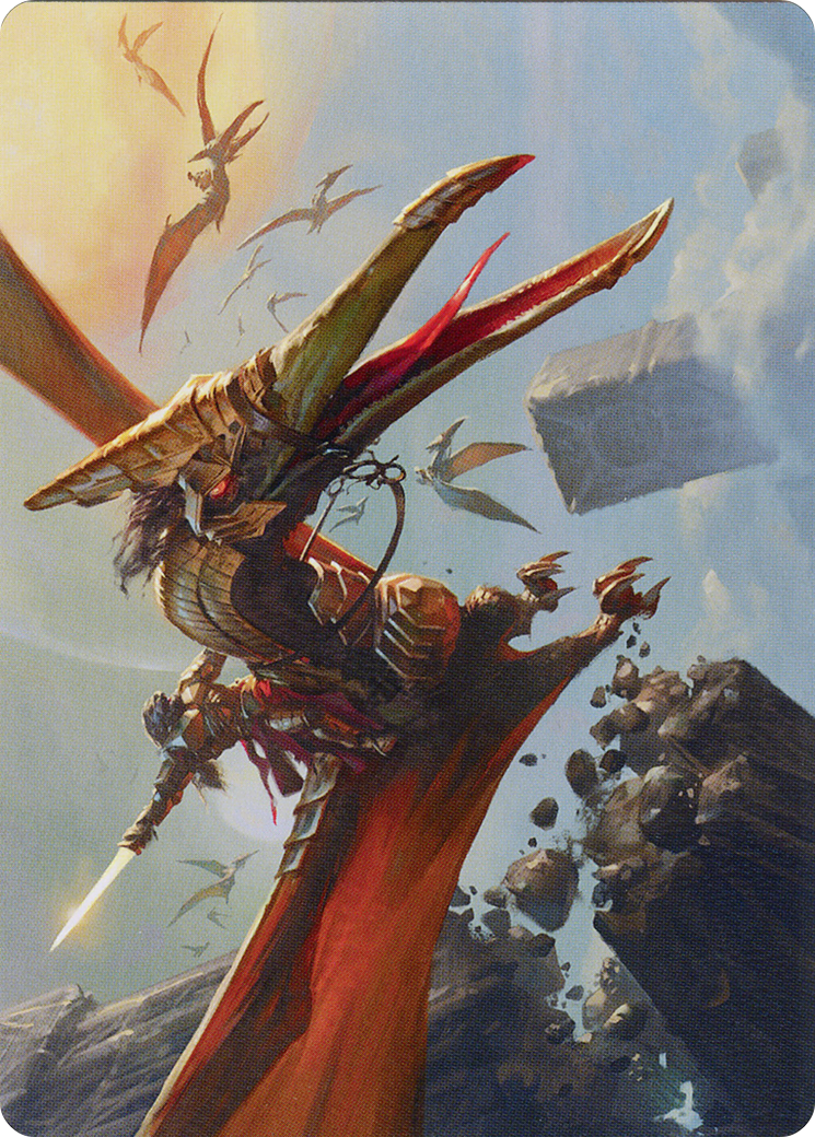 Image of Skyhunter Strike Force // Skyhunter Strike Force (AONE-009) - Phyrexia: All Will Be One Art Series (Borderless)
