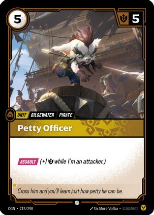 Image of Petty Officer (215/298) - Origins