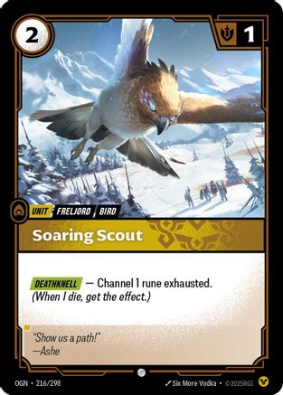 Image of Soaring Scout (216/298) - Origins