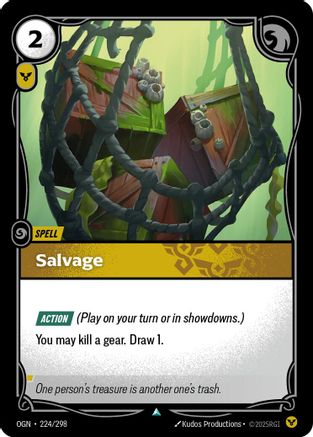 Image of Salvage (224/298) - Origins Foil
