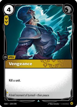Image of Vengeance (229/298) - Origins Foil
