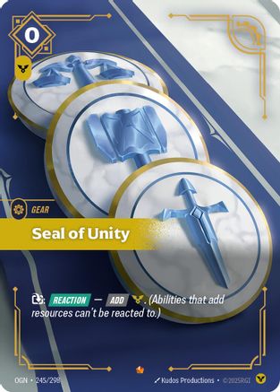 Image of Seal of Unity (245/298) - Origins