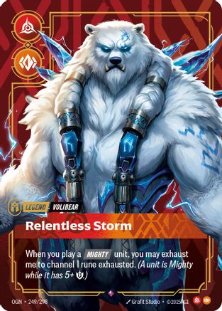 Image of Volibear - Relentless Storm (249/298) - Origins