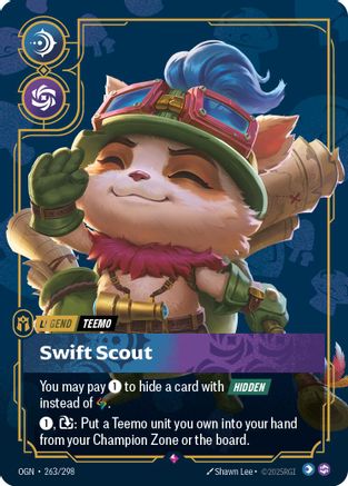 Image of Teemo - Swift Scout (263/298) - Origins
