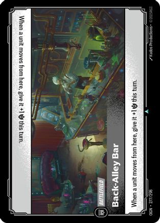 Image of Back-Alley Bar (277/298) - Origins Foil