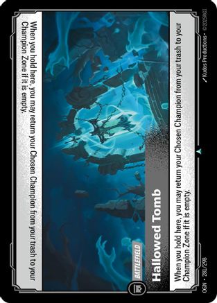 Image of Hallowed Tomb (281/298) - Origins Foil