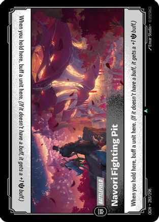 Image of Navori Fighting Pit (283/298) - Origins Foil