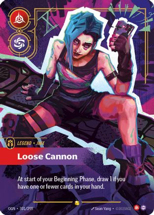 Jinx - Loose Cannon (Showcase) (301/298) - Origins