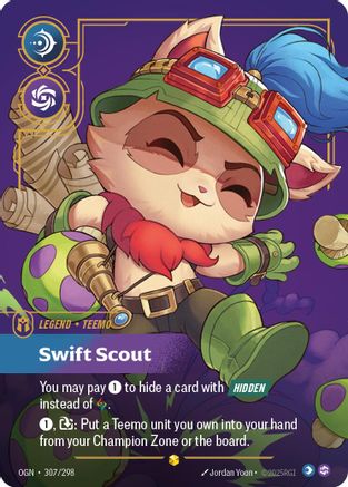 Image of Teemo - Swift Scout (Showcase) (307/298) - Origins