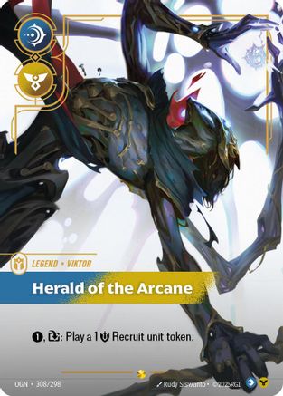 Image of Viktor - Herald of the Arcane (Showcase) (308/298) - Origins