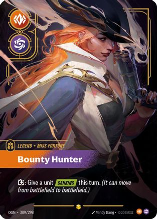 Image of Miss Fortune - Bounty Hunter (Showcase) (309/298) - Origins