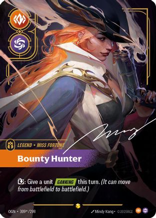 Image of Miss Fortune - Bounty Hunter (Signature) (309*/298) - Origins