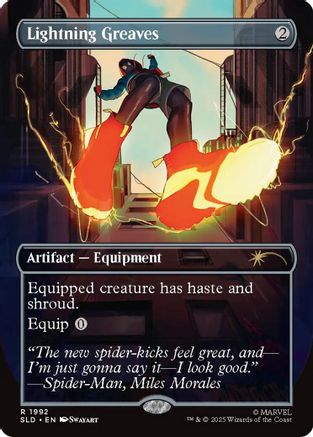 Image of Lightning Greaves (1992) (SLD-1992) - Secret Lair Drop Series