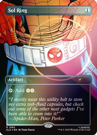 Image of Sol Ring (1993) (Rainbow Foil) (SLD-1993) - Secret Lair Drop Series Foil