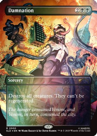 Image of Damnation (2000) (Rainbow Foil) (SLD-2000) - Secret Lair Drop Series Foil