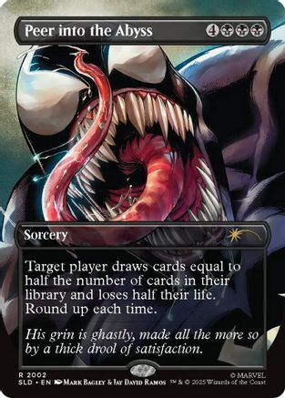 Image of Peer into the Abyss (2002) (SLD-2002) - Secret Lair Drop Series