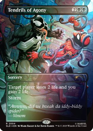 Image of Tendrils of Agony (2004) (Rainbow Foil) (SLD-2004) - Secret Lair Drop Series Foil
