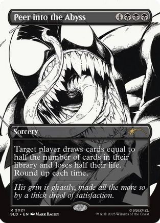 Image of Peer into the Abyss (2021) (SLD-2021) - Secret Lair Drop Series