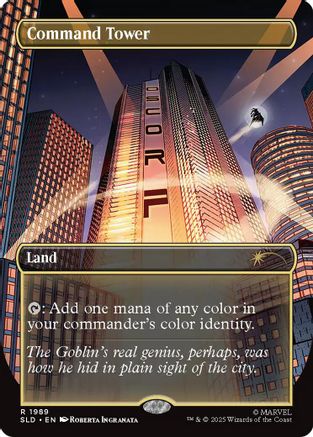 Image of Command Tower (1989) (SLD-1989) - Secret Lair Drop Series