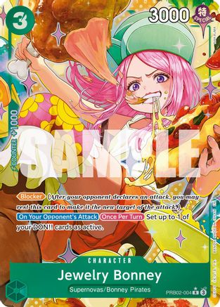 Image of Jewelry Bonney (Alternate Art) (PRB02-004) - Premium Booster -The Best- Vol. 2 Foil