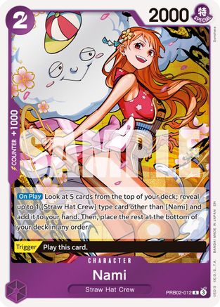 Image of Nami (PRB02-012) - Premium Booster -The Best- Vol. 2 Foil