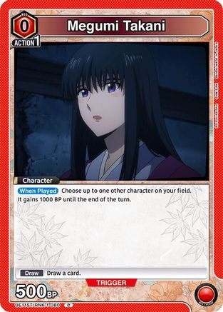 Image of Megumi Takani (080) (UE11ST/RNK-1-080) - UE11ST Rurouni Kenshin Starter Deck